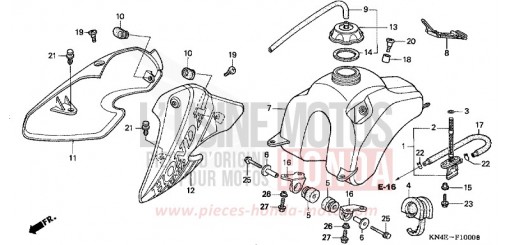 FUEL TANK XR100R1 de 2001